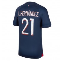 Echipament fotbal Paris Saint-Germain Lucas Hernandez #21 Tricou Acasa 2023-24 maneca scurta